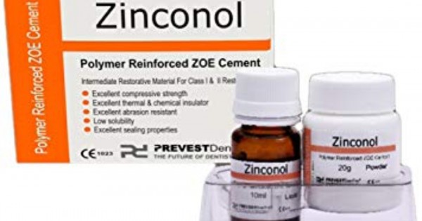 Prevest Zinconol Reinforced Zinc Oxide Eugenol Cement 20g+10ml